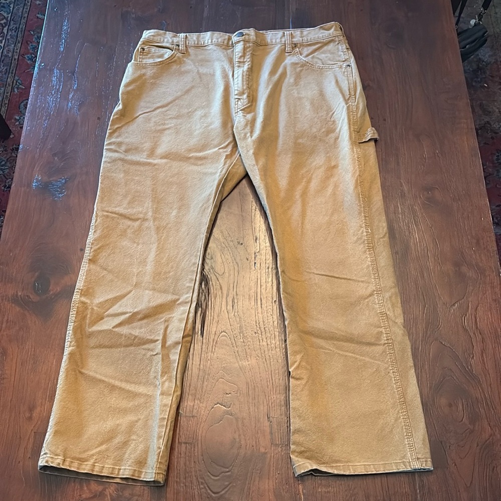 Dark tan Dickies Men’s carpenter workwear‎ pants 38x30